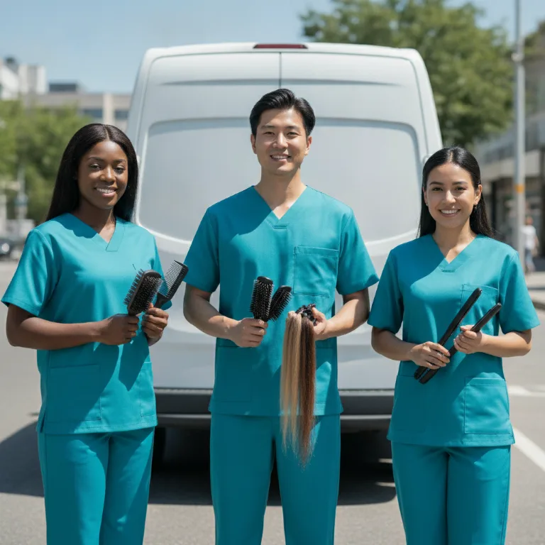 Hair Extensions team in Houston